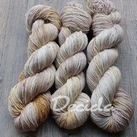"Golden church 2" Merino/hedvábí 4mm