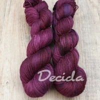 "Burgundy" - EXTRA Merino sw/polyamid 365m/100g