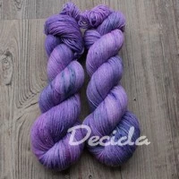 "Neon violet" - EXTRA Merino sw/polyamid 365m/100g