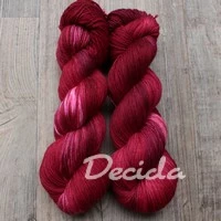 "Ripe Cherries" - EXTRA Merino sw/polyamid 365m/100g