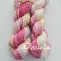 "Koření Hot pink" merino/hedvábí 2mm