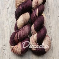 "Latte a burgundy -  extra MERINO se sw 3mm