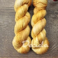 "Obilí na slunci" merino/hedvábí 50/50 400m 