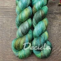 "Jarní tráva" merino/hedvábí 50/50 400m 