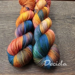 "Slavík modráček" merino/hedvábí 80/20 400m Twist 