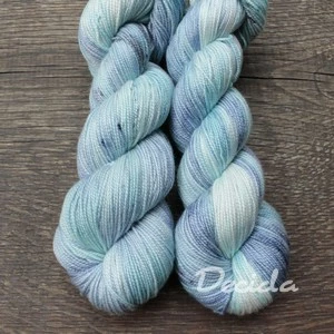 "Na modrém obláčku" merino/hedvábí 80/20 400m Twist 