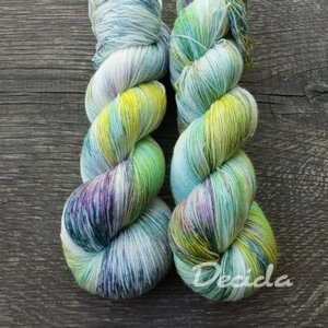 "Rozkvetlé jaro" merino/hedvábí 2mm