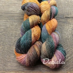 "Lazy fox" -  Single 90% Merino/10% Len 366m