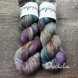 "Joía brilhante" 120g -  65%merino 20%hedvábí a 15% yak