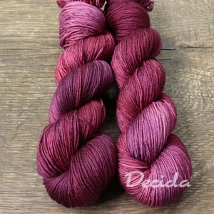 "Warm burgundy" - extra MERINO se sw 3mm