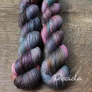 "Okouzlená" merino/hedvábí 50/50 300m 