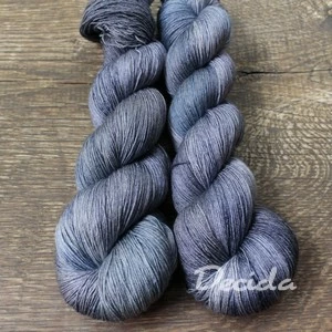 "Šedé džíny" merino/hedvábí 2mm