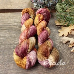 "Ohnivý podzim" - EXTRA Merino sw/polyamid 365m/100g