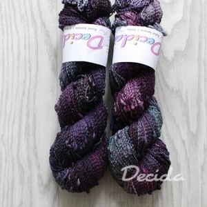 "Purple dream" - efektní merino SLUB