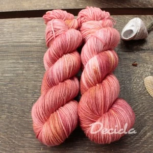 "Pink Parley" -  Merino sw/polyamid 270m/100g