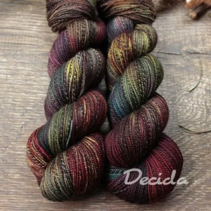 "Forest calm" - ZEBRA Merino sw/nylon 365m/100g