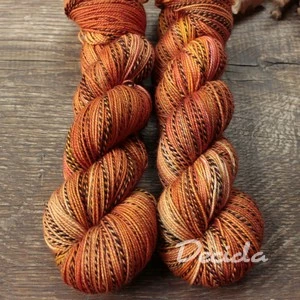 "Pumpkin" - ZEBRA Merino sw/nylon 365m/100g