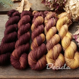 "Fade set" merino/hedvábí 50/50 300m 500g