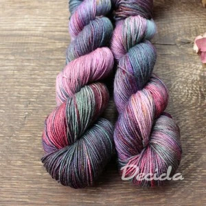 "Okouzlená" merino/hedvábí 50/50 300m