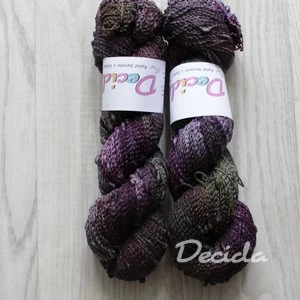 "Purpler" - efektní merino SLUB