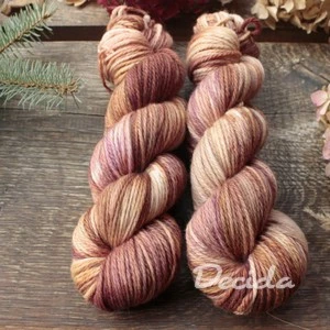 "Skořicový koláč" - merino/kašmír/nylon ARAN 166m/100g