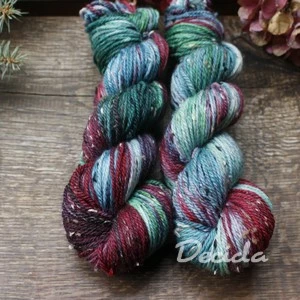 "Holidays" - merino a Donegal neps ARAN 166m/100g
