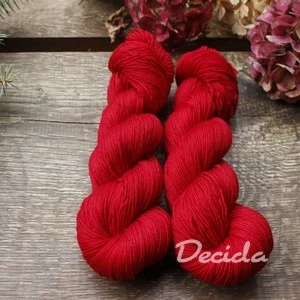 "Red" - EXTRA Merino sw/polyamid 365m/100g