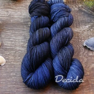 "Blue night" - extra MERINO se sw 4mm