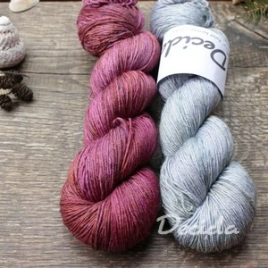 "Set 6" 200g -  Merino/hedvábí 360m