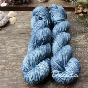 "Blue Spirit" - Merino sw/polyamid 4,5mm