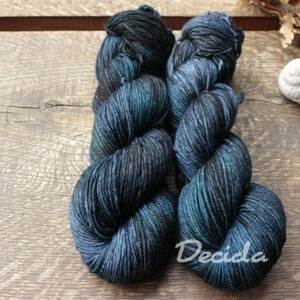 "Starry sky" -  Merino sw/polyamid 270m/100g