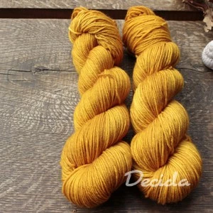 "Aztec gold" -  Merino sw/polyamid 270m/100g