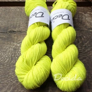 "Neon yellow" - extra MERINO se sw 4mm