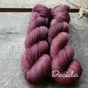 "Cherrywood 3"  Merino/hedvábí 3mm