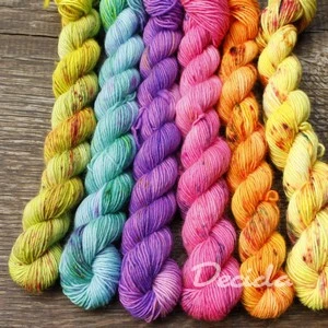 Set minis 6x20g fingering Merino JEDNONITKA