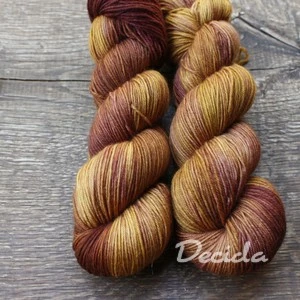 "Cinnamon bark" - EXTRA Merino sw/polyamid 365m/100g