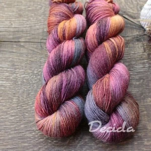 "Summer of Love" - 60%merino 20%hedvábí 20%ramie 425m/100g
