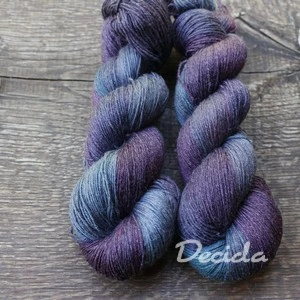 "Petricor" - 60%merino 20%hedvábí 20%ramie 425m/100g