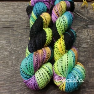 "Neon v noci" - ZEBRA Merino sw/nylon 365m/100g