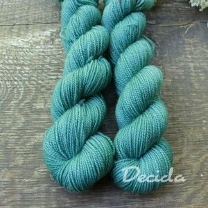 "Zelenomodrá"- 50g - merino sw 366m/100g High Twist