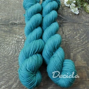 "Teal"- 50g - merino sw 366m/100g High Twist