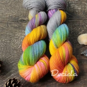 "Space Fox" - EXTRA Merino sw/polyamid 365m/100g