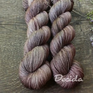 "Chestnut puree" merino/hedvábí 80/20 400m Twist