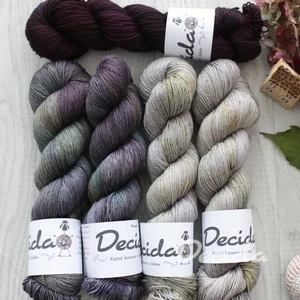 "KIT 8" 500g - Merino/hedvábí 80/20 360m
