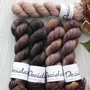 "KIT 9" 500g - Merino/hedvábí 80/20 360m