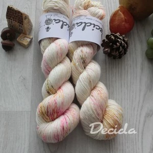 "Koření Pink" -  extra MERINO se sw 3mm