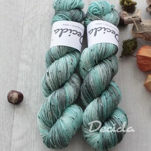 "Stříbrný vítr" Donegal DK -  85% merino a 15% donegal nopky