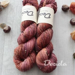 "Zamilovaná" Donegal DK -  85% merino a 15% donegal nopky