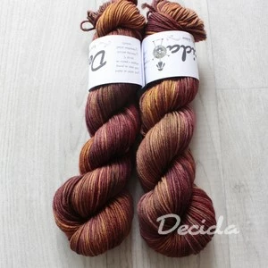 "Bukové listí" - extra MERINO se sw 4mm