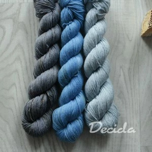 "Set 5" 150g -  merino sw 400m/100g